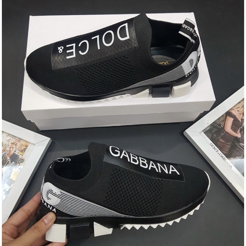 Giầy sục thể thao có hoạ tiết kẻ viền thời trang nam, Giầy nam phong cách giới trẻ có hộp btshop từ 38 đến 42