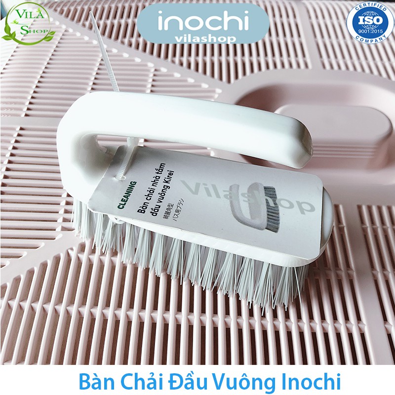 Bàn Chải Nhà Tắm, Bàn Chải Quần Áo Chất Liệu Nhựa Có Tay Cầm Chắc Chắn Chính Hãng Bioplas