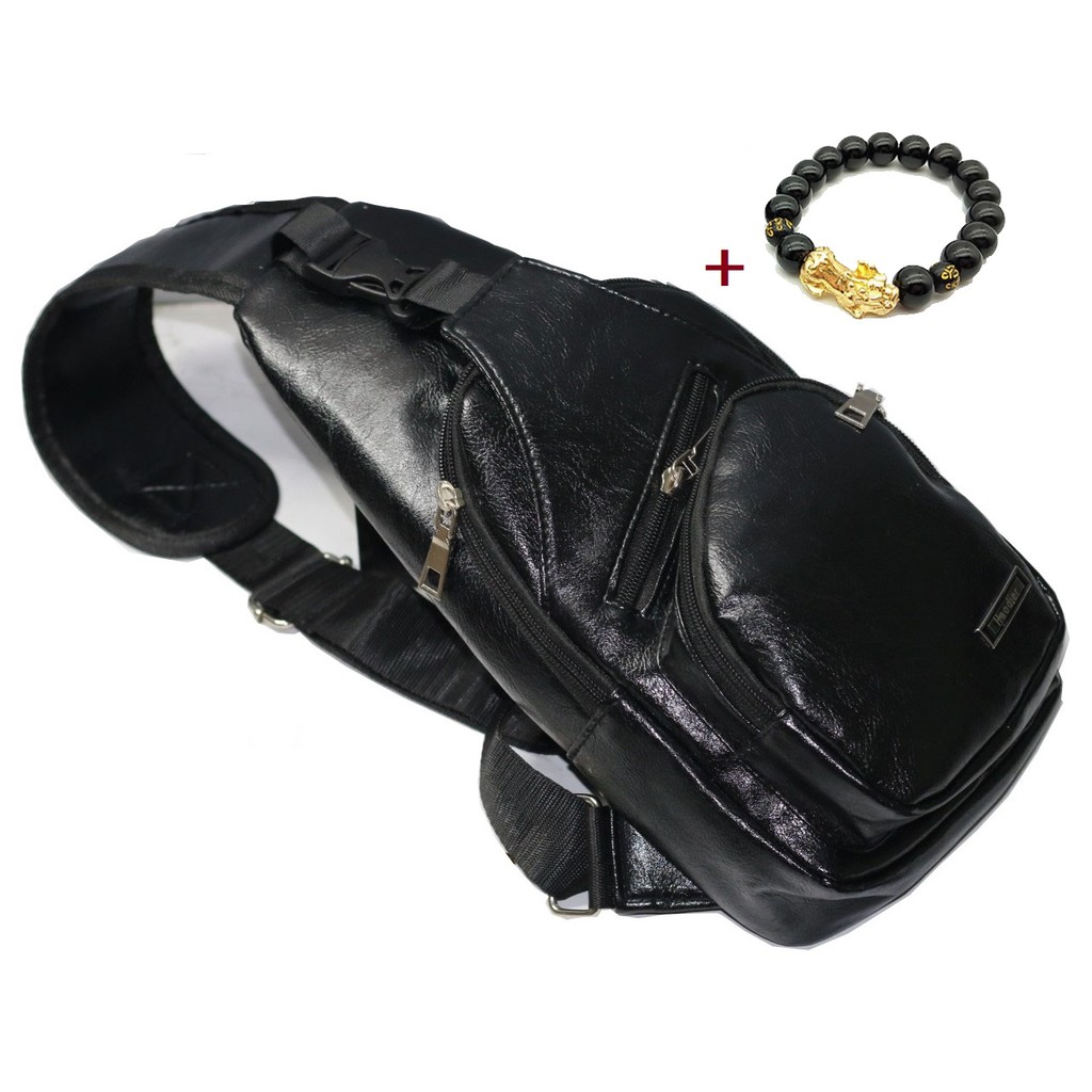 Túi Đeo Chéo Da Xịn Size Lớn ☀️FREE SHIP☀️ balo Nam Hàng cao cấp + tặng vòng tay (CONG_WATCH)