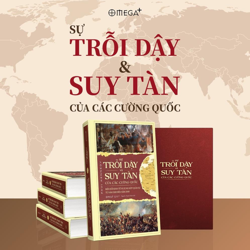 Sách - Sự Trỗi Dậy Và Suy Tàn Của Các Cường Quốc  - AlphaBooks