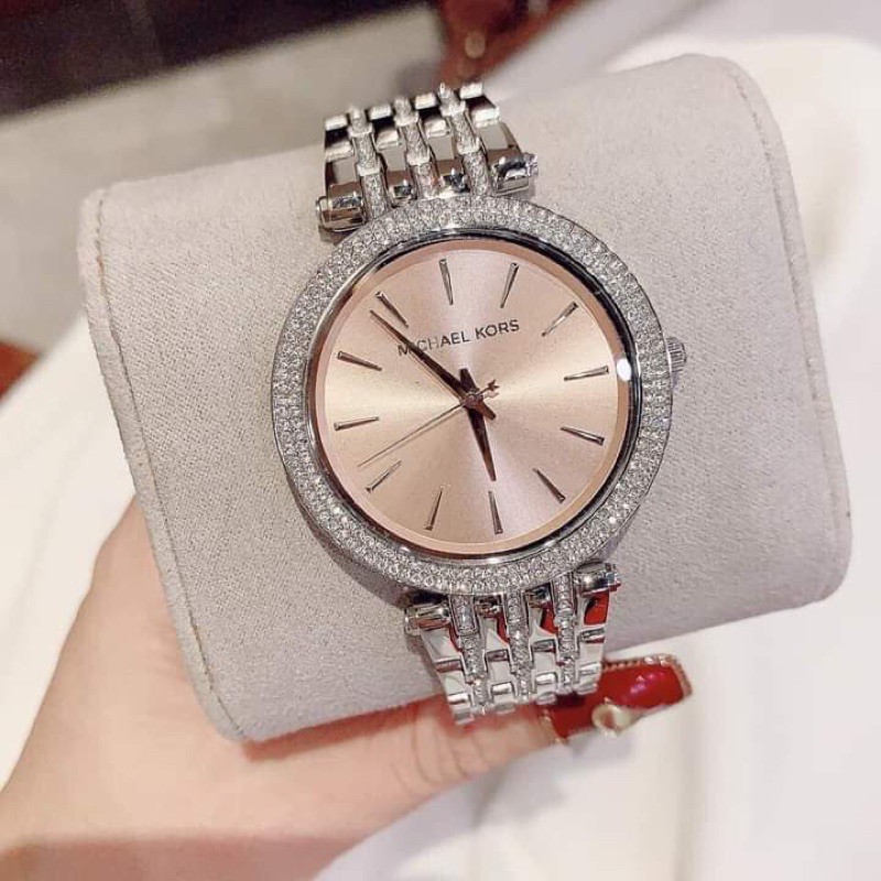 Đồng hồ Chính hãng kim nữ dây thép Michael Kors MK3218 Fullbox hãng | BigBuy360 - bigbuy360.vn