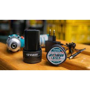 MÁY SIẾT VÍT DÙNG PIN 12V TOTAL TIRLI1201  MÁY BẮN VÍT CẦM TAY