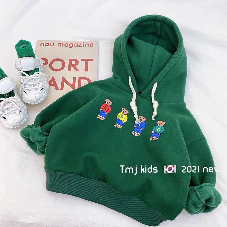 Áo Hoodie Thời Trang Mùa Thu Đông Phong Cách Phương Tây Dành Cho Trẻ Nhỏ