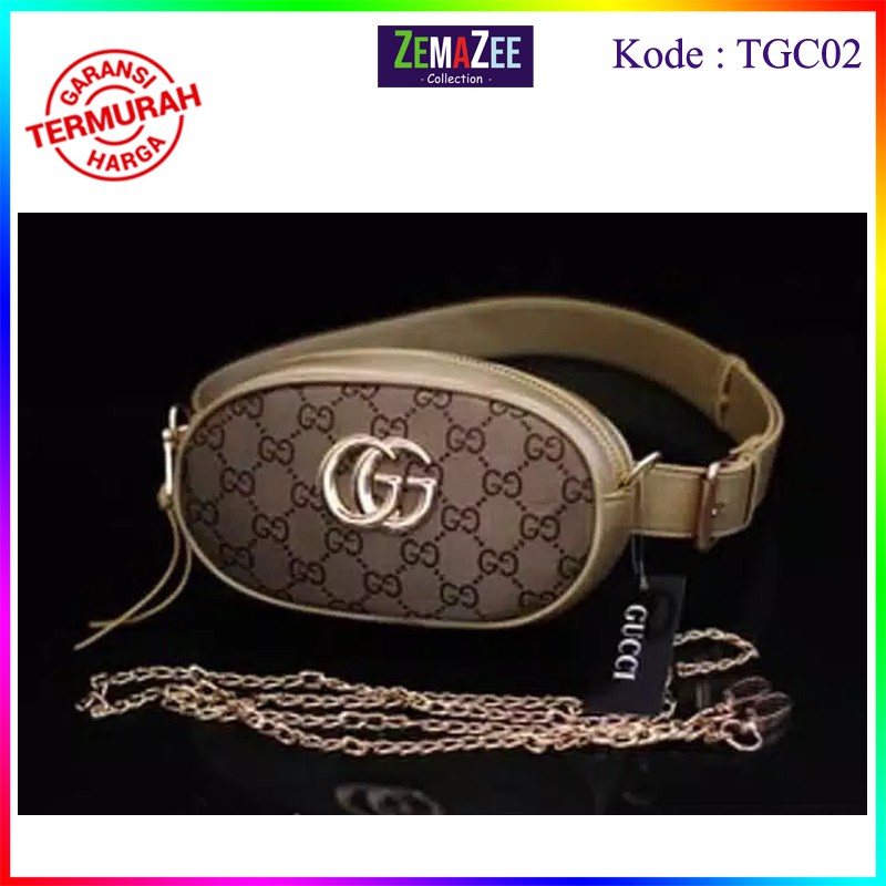 Túi Đeo Hông Gucci Vải Canvas Thiết Kế Nhỏ Nhắn Thời Trang Cao Cấp