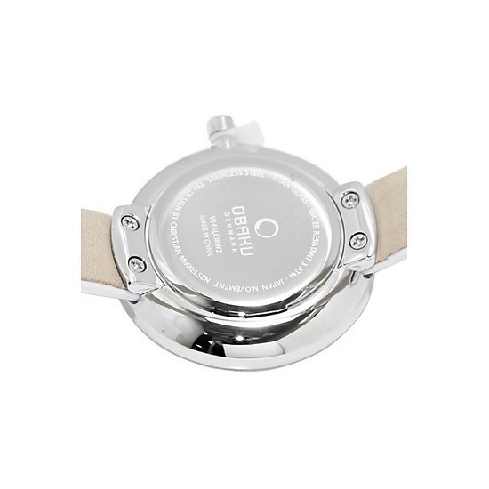 Đồng hồ đeo tay nữ hiệu Obaku V146LCIRW2