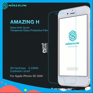 MIẾNG DÁN CƯỜNG LỰC IPHONE SE 2020 NILLKIN AMAZING H CHÍNH HÃNG / CLiP12