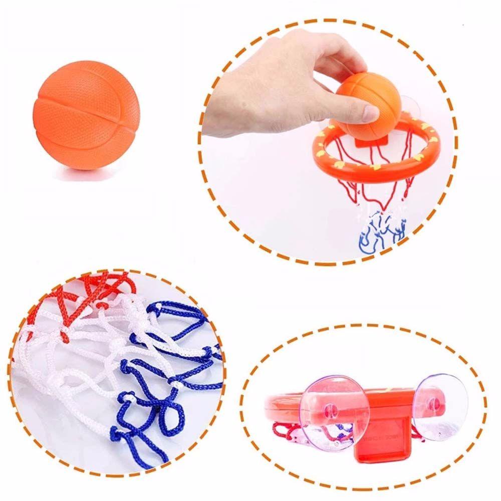 Bồn Tắm 3 Quả Bóng Rổ Mini Bằng Nhựa 1 Cho Bé Gái