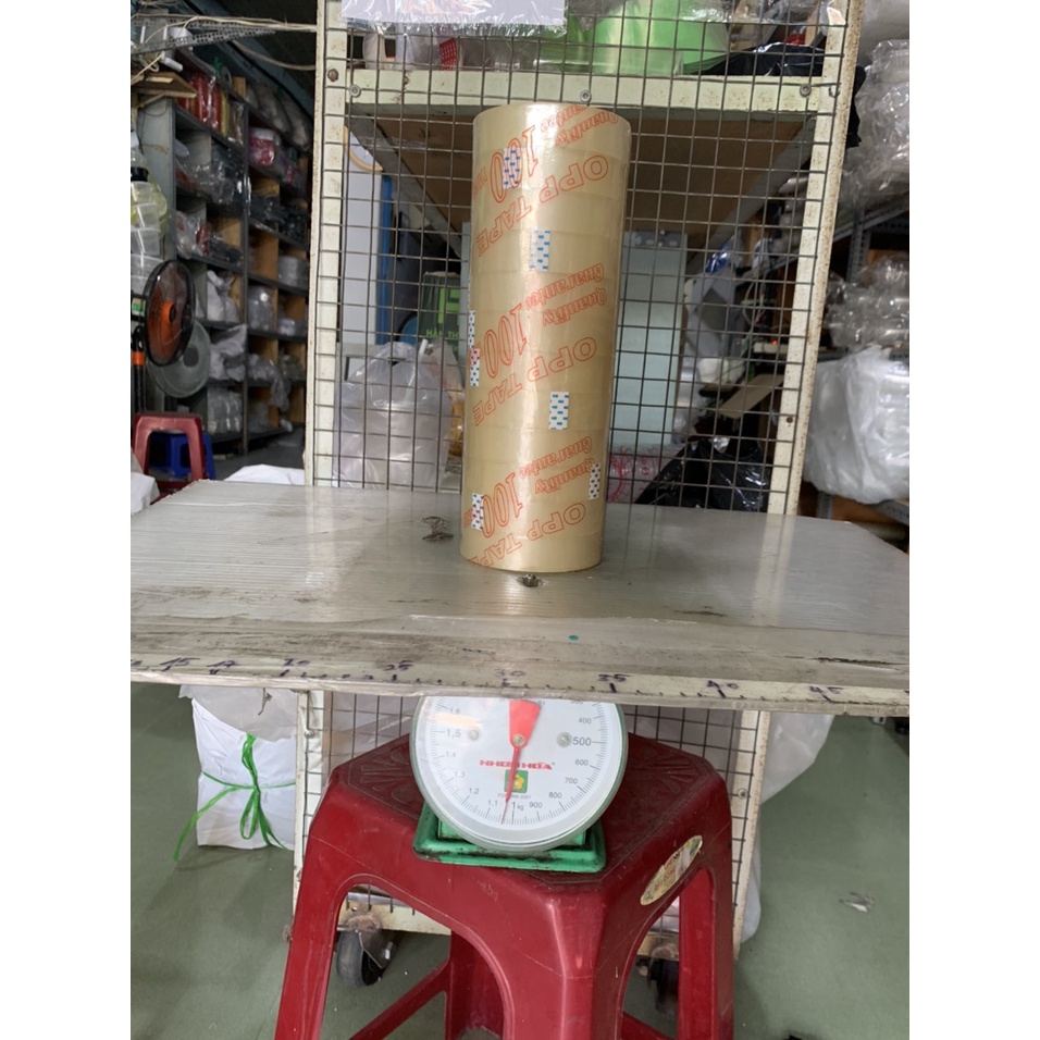 Băng keo 100y 1 cây &gt;1kg050 / băng dính đóng hàng