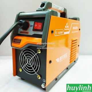 Máy hàn điện tử Btec MMA-200F Pro mini - có đồng hồ