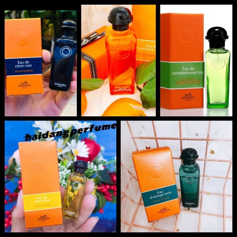 Nước hoa hẻ🐜rmes mini 7,5ml 🌾 5 mùi cực phẩm - nhỏ xinh - tinh tế🌾