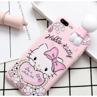 Ốp Lưng Thú Leo Hello Kitty b14m Dễ Thương Cho IPhone