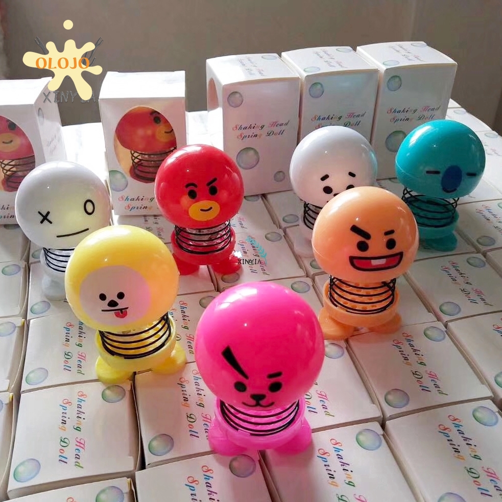 Búp Bê Hình Nhân Vật Bt21 Có Đèn Led Xinh Xắn