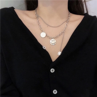 Vòng Cổ Hình Mặt Cười Đơn Giản Cho Nữ