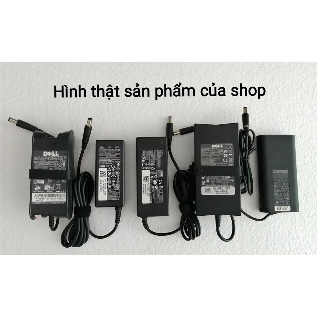 Sạc Laptop Dell 19.5V 4.62A (90w) Chân Kim To Chính Hãng E6320 E6420 E6430 E6520 E7440 3442 3543