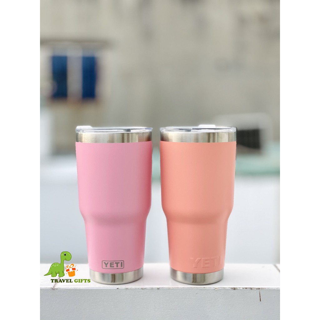 Ly Giữ Nhiệt 900ml YETI - TẶNG KÈM TÚI, CỌ RỬA, NẮP CHỐNG TRÀN VÀ ỐNG HÚT