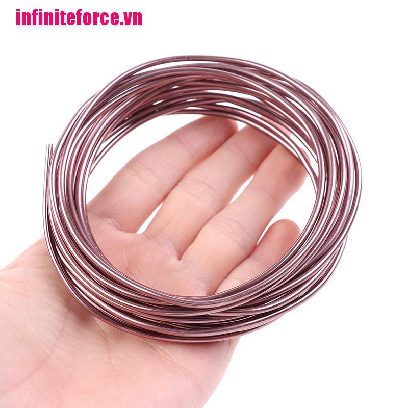 [IN*VN]Bonsai Wires Anodized Aluminum Bonsai Training Wire Total 16.5 Feet (Brown)