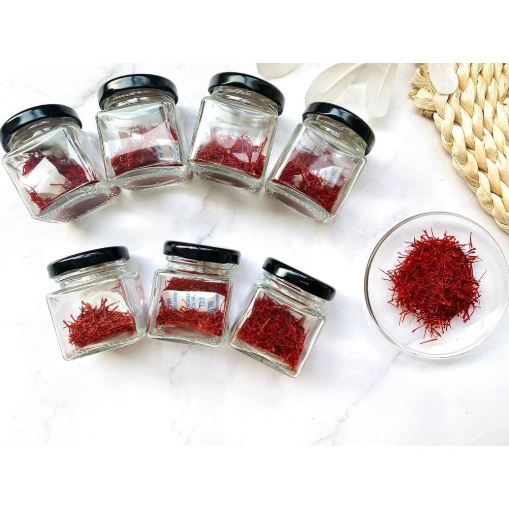 Nhụy hoa nghệ tây Saffron Iran gãy lọ 2Gr