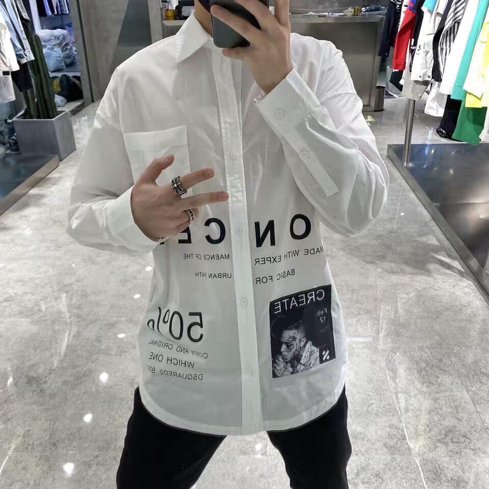 Áo sơ mi tay dài nam nữ CONCEPT