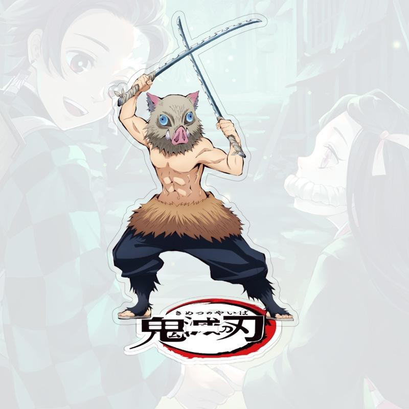 Mô hình nhân vật Standee Kimetsu no Yaiba Thanh gươm diệt quỷ Tượng Acrylic Anime mica trang trí trưng bày mô hình