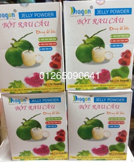 Bột rau câu dẻo Nguyễn Long