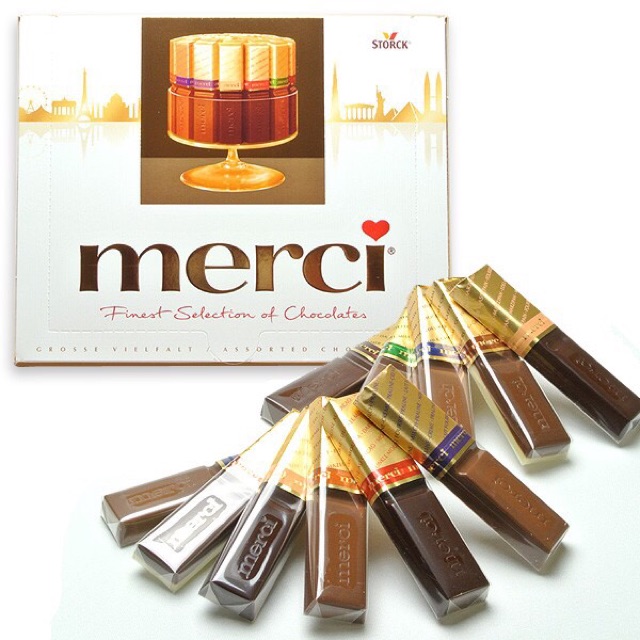 Kẹo MERCI hộp 250gr