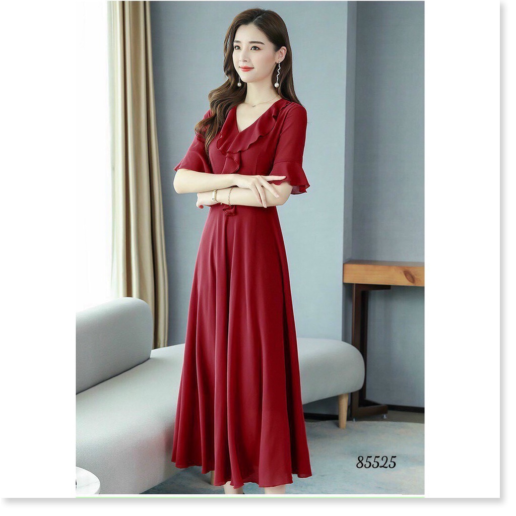 ĐẦM VOAN DỰ TIỆC NỮ SIÊU SANG CHO CÁC NÀNG KME FASHION