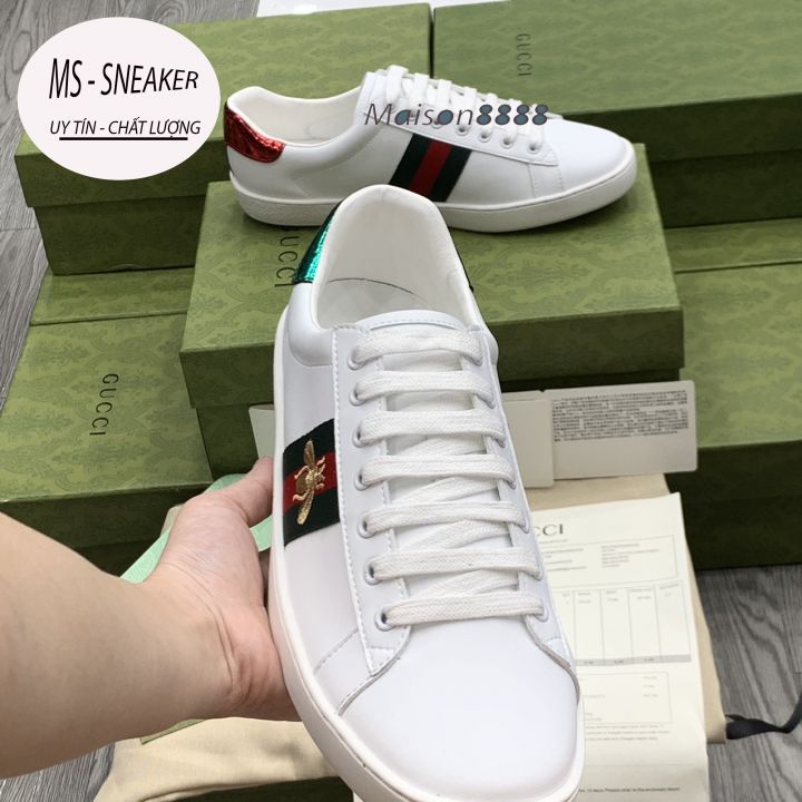 Giày thể thao, giày GUCCI Ong hàng cao cấp full size 36-43 full phụ kiện/ Mai SARA. | BigBuy360 - bigbuy360.vn