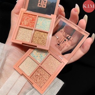 Phấn Mắt DIKALU 4 Ô Bảng Dupe  Hoàn Hảo