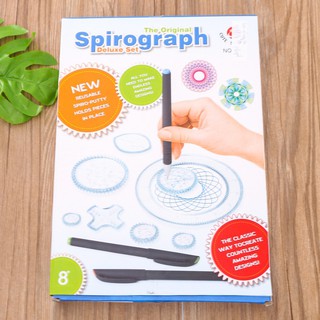 Set Thước Vẽ Họa Tiết Spirograph Độc Đáo Dành Cho Trẻ Em - Vẽ Nghệ Thuật Đẹp Mêly