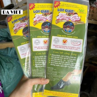Lót giày cao cấp Đà Nẵng hương quế có than hoạt tính [KHỬ MÙI HÔI] hiệu quả
