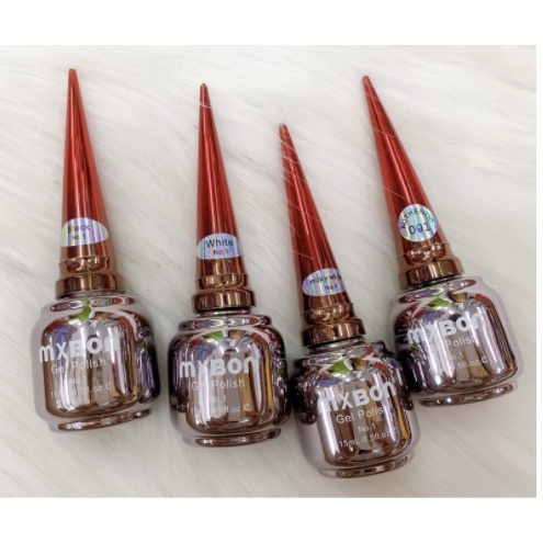 sơn gel mixbon đen trắng, sữa, ngà