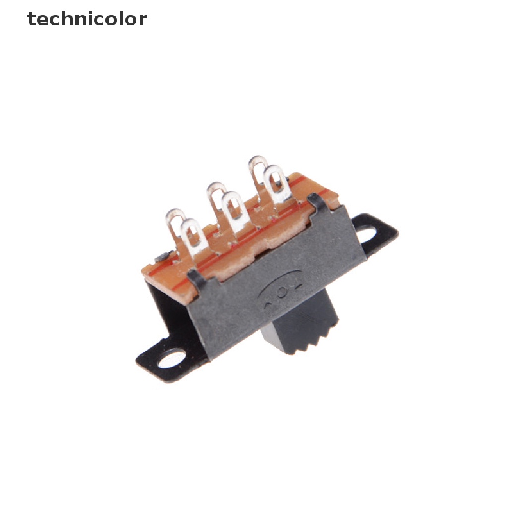 Set 10 Công Tắc Trượt 6 Pin 0.5A 50V DC 2 Vị Trí DPDT 2P2T