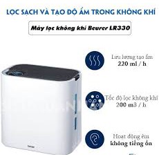 Máy lọc không khí, tạo ẩm Beurer LR330 (35m2) - Hàng chính hãng, sang trọng đẳng cấp