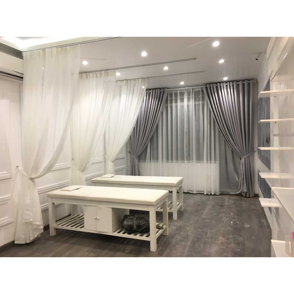 Bộ màn rèm cắt thông số đặt may chiều riêng rộng và cao theo mong muốn khách hàng