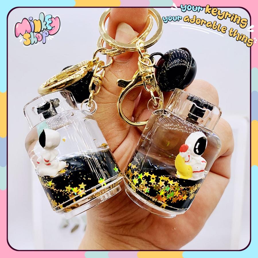 Móc Khóa Nước Hình Chiếc Bình Ga Dễ Thương Với Nhiều Mẫu Cute, Phụ Kiện Túi Xách Balo 02MKN -Minkey