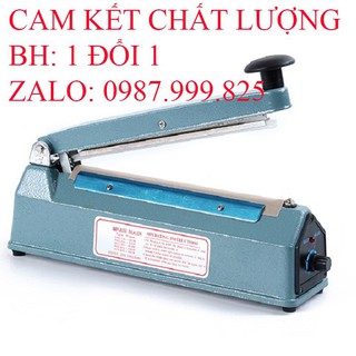 máy hàn miệng túi nhựa chiều dài đường ép 20cm