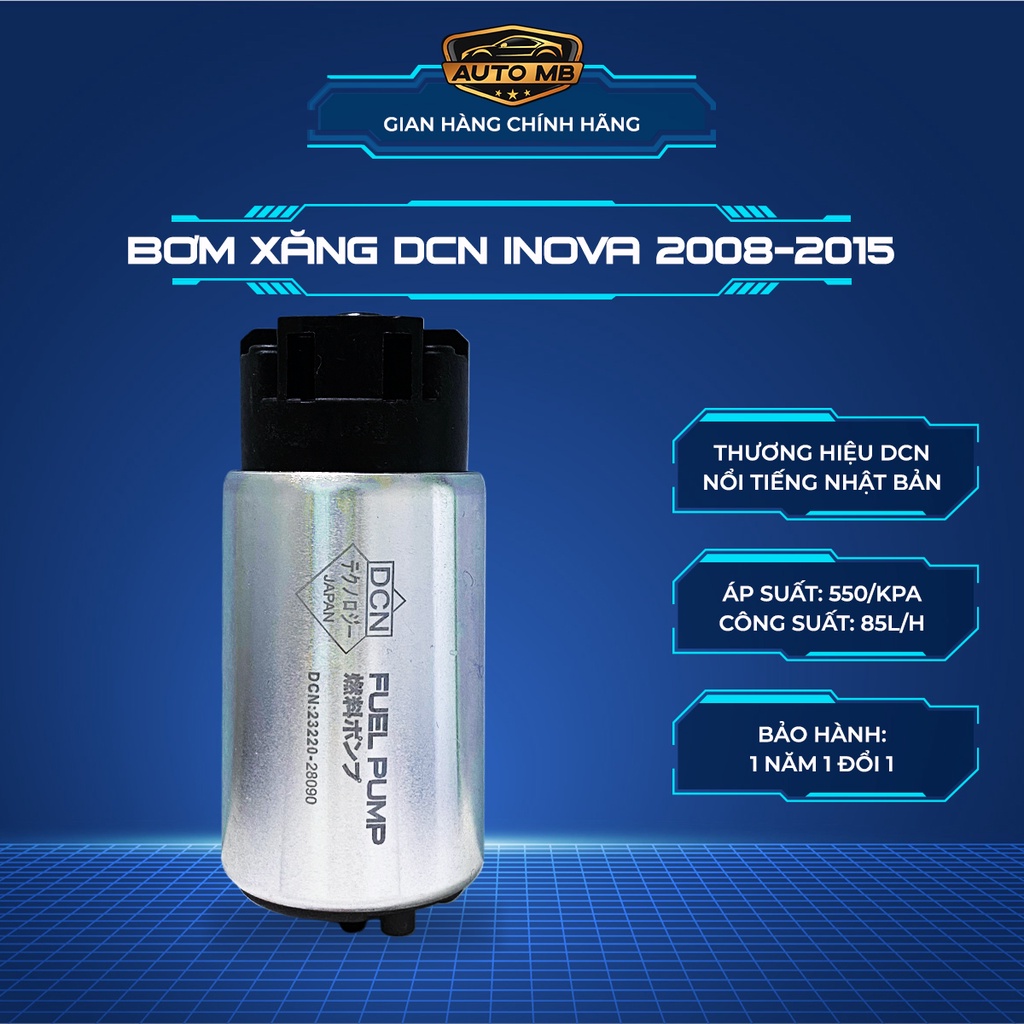 Bơm xăng DCN Nhật Bản mã C810 cho xe ô tô Toyota Innova - AUTO MB