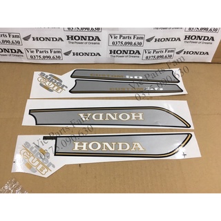 Bộ tem xe máy Honda Custom 50, Custom 70, Custom 90 (Cub 92)