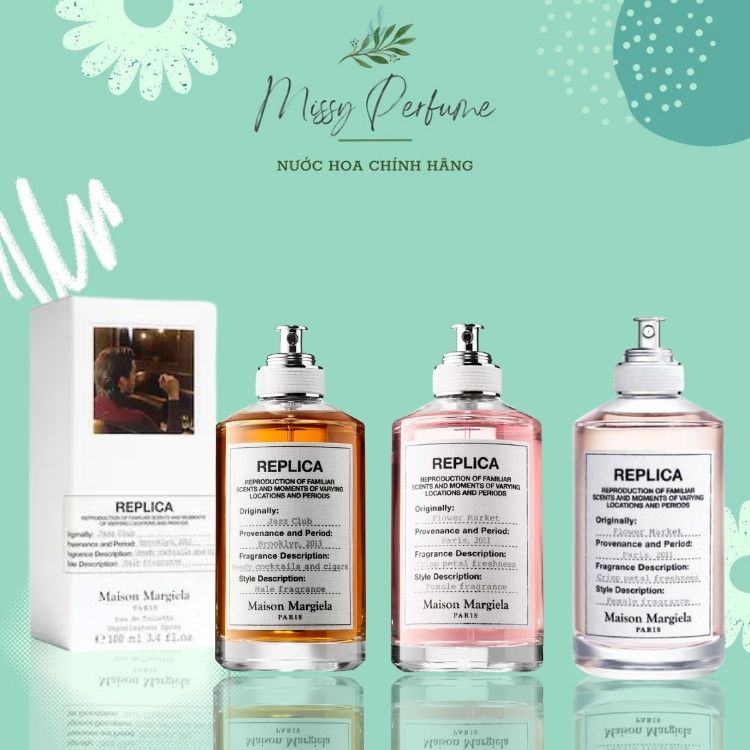 Nước Hoa Maison Margiela Replica Jazz Club 100ml, Nước hoa Replica nam