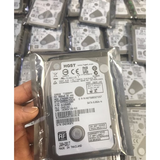 Ổ cứng HDD 500GB 7200rpm 2.5" 3.5” [BH 1 đổi 1 trong 1 tháng]