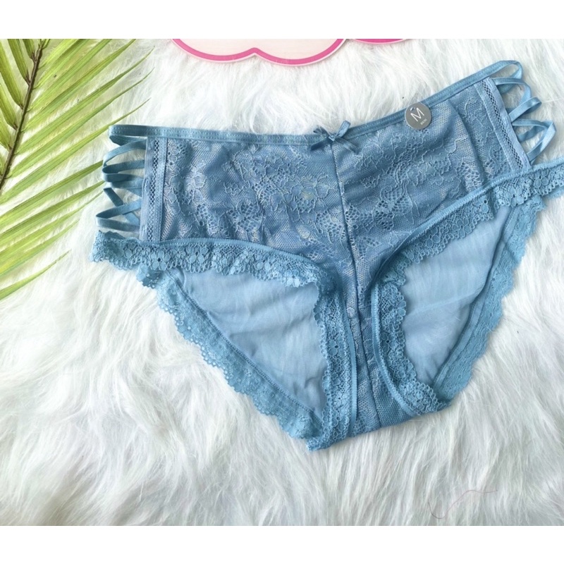 ♥️ Shop Uy Tín ♥️Quần Lót Vicky Ren Đan Dây 2 Bên Hàng Shop Xịn