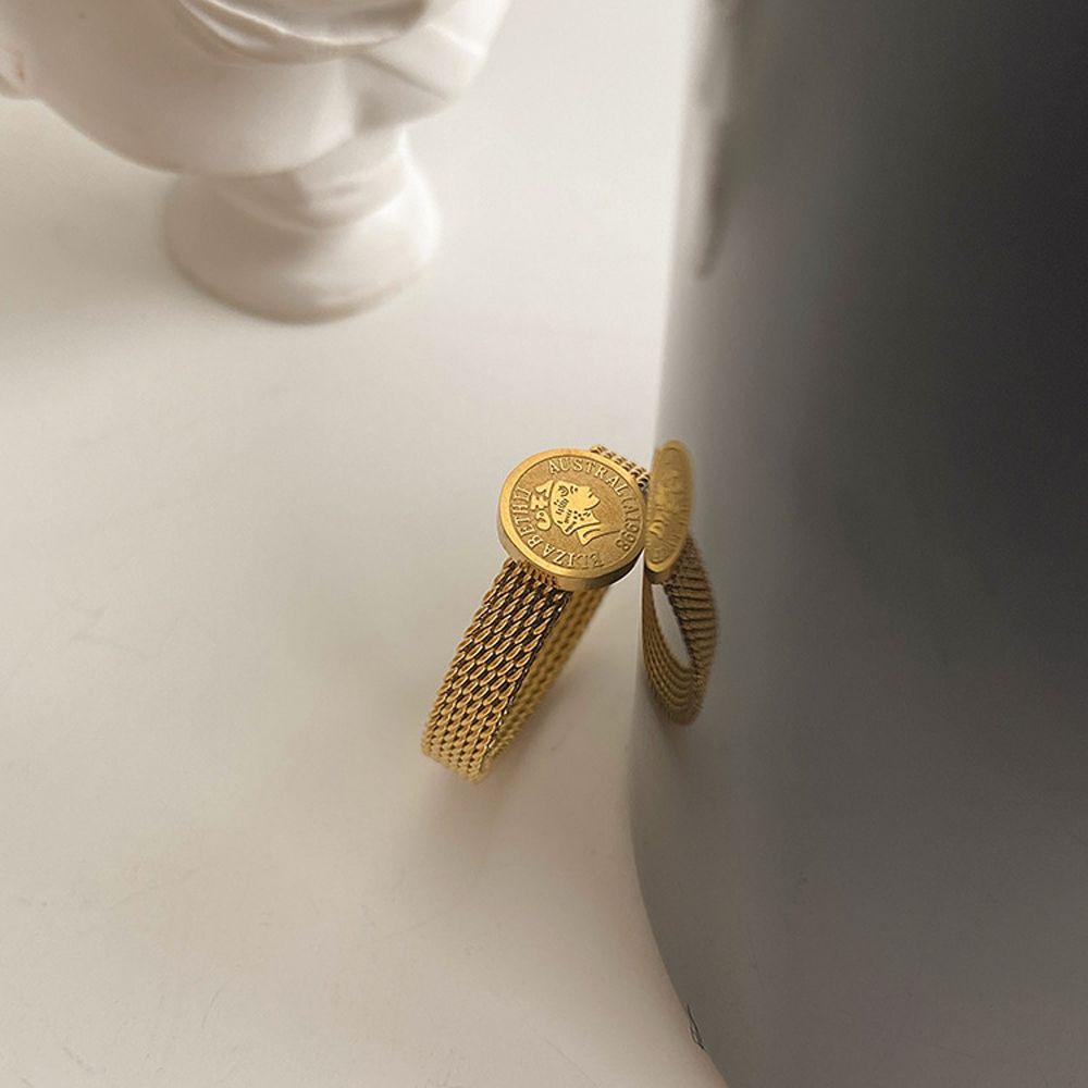 Nhẫn Cưới Thép Titan Không Phai Màu 2Life Thời Trang Cho Nữ