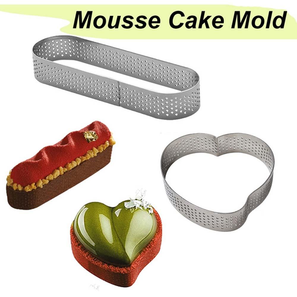1 Khuôn Cắt Bánh Tart Bằng Thép Không Gỉ