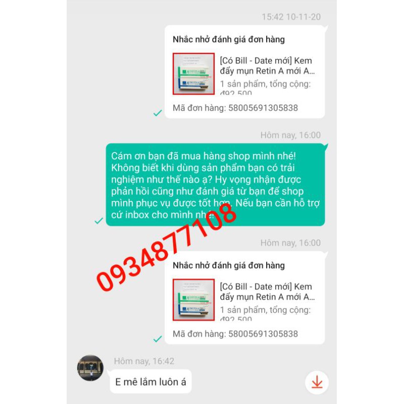 [Mã COS1904 giảm 8% đơn 300K] [Có Bill] Tretinoin 0.05% - tretinoin 0.025% Acnetin A Kem đẩy mụn Retin A Thái mới | BigBuy360 - bigbuy360.vn