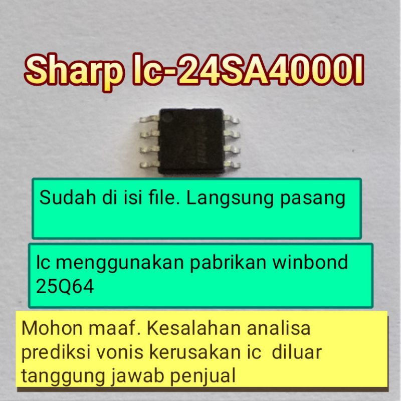 Bộ Nhớ Tv Led Sharp Lc-24sa4000i Lc-24sa40001