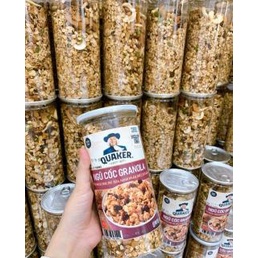 ngũ cốc ăn kiêng granola siêu hạt hộp 500g mix các loại hạt