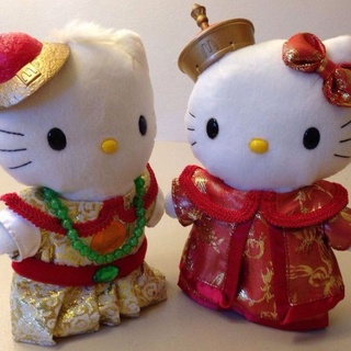 Gấu bông Hello Kitty Couple cặp đôi Hello kitty dễ thương