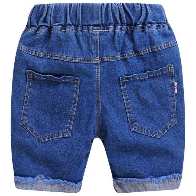 Quần Short Jeans Denim Cho Bé Từ 2-8 Tuổi