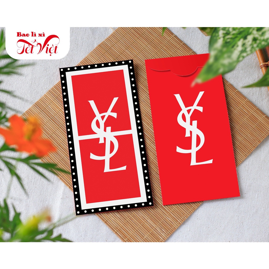 SET 1 XẤP BAO LÌ XÌ THƯƠNG HIỆU SANG CHÀNH ĐỘC LẠ -50 MẪU TẾT 2023 (tặng túi kiếng)-10 cái