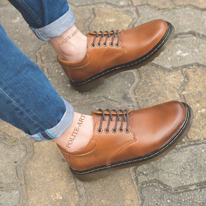 Giày da nam Dr Martens GD102 cao cấp, giày nam công sở 2 màu
